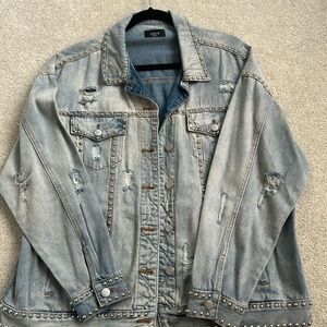 VICI studded denim jacket